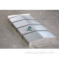 CNC steel telescopic cover for guide rail protection